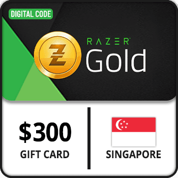Razer Gold Gift Card 300 SGD Singapore product image