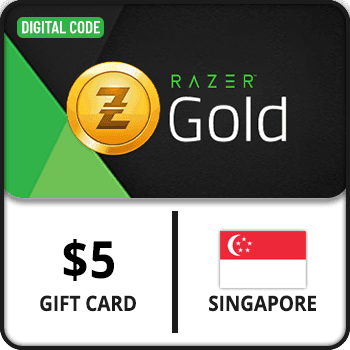 Razer Gold Gift Card 5 SGD Singapore product image