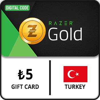 Razer Gold Gift Card 5 TRY Turkey product image