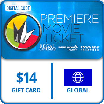 Regal Premiere Ticket Gift Card $14 GLOBAL product image