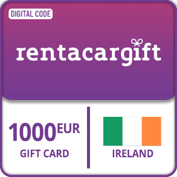 RentacarGift Gift Card €1000 Ireland product image