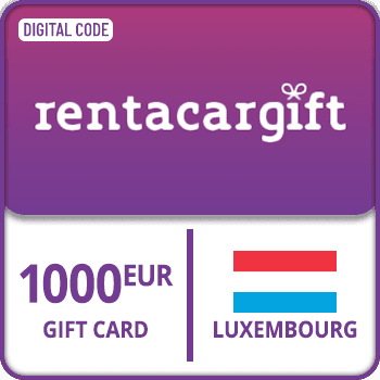 RentacarGift Gift Card €1000 Luxembourg product image