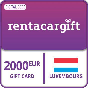 RentacarGift Gift Card €2000 Luxembourg product image