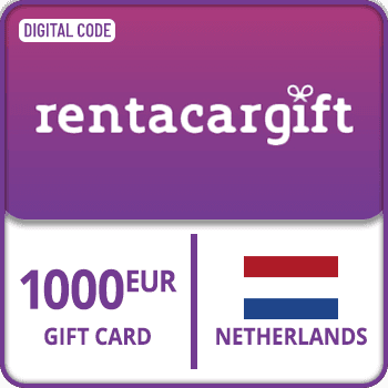 RentacarGift Gift Card €1000 Netherlands product image