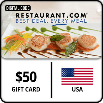 Restaurant.com Gift Card $50 USA product image