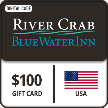 River Crab Blue Water Inn Gift Card $100 USA product image