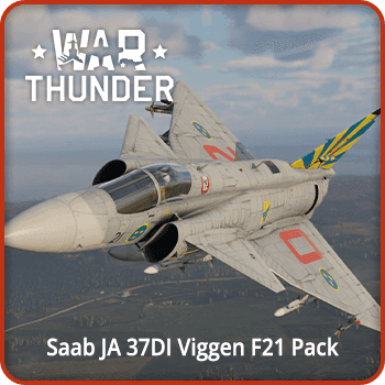 Saab JA 37DI Viggen F21 Pack Gift Card GLOBAL product image