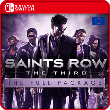 SAINTS ROW THE THIRD THE FULL PACKAGE Switch Nintendo Game Key Europe product image