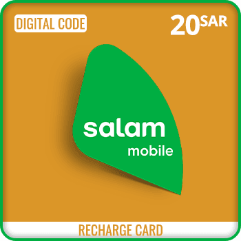 Salam Mobile Recharge Card 20 SAR KSA product image
