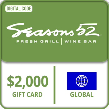 Seasons 52 Gift Card $2000 GLOBAL product image