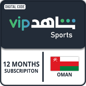 Shahid Sports Gift Card 12 Months Subscription Oman product image