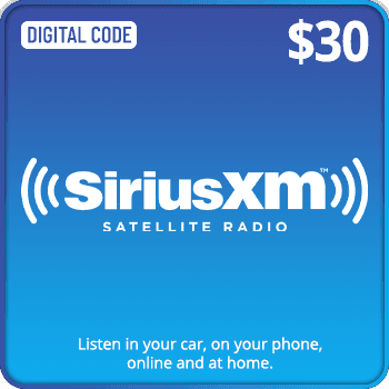 SiriusXM Gift Card $30 Global product image