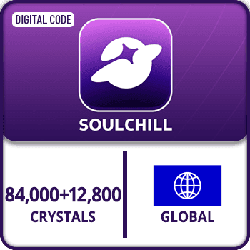 SoulChill Crystals Gift Card 84000+12800 Global product image