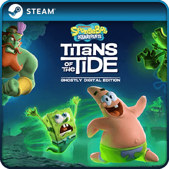 SpongeBob SquarePants Titans of the Tide Ghostly Digital Edition PC Steam Game Key Global product image