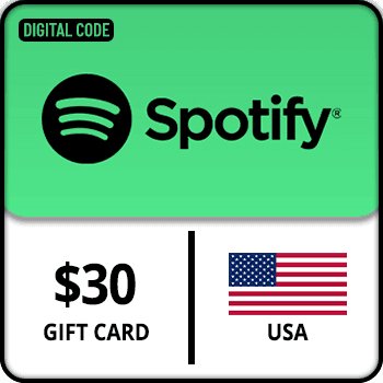 Spotify Gift Card $30 USA product image