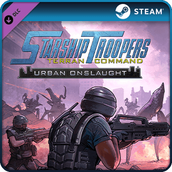 Starship Troopers Terran Command Urban Onslaught PC DLC Steam Game Key Global product image