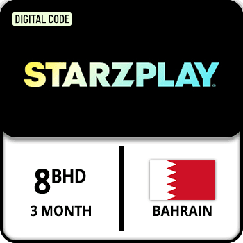 StarzPlay Gift Card 3 Month 8 BHD Bahrain product image