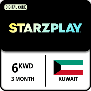 StarzPlay Gift Card 3 Month 6 KWD Kuwait product image