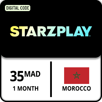 StarzPlay Gift Card 1 Month 35 MAD Morocco product image