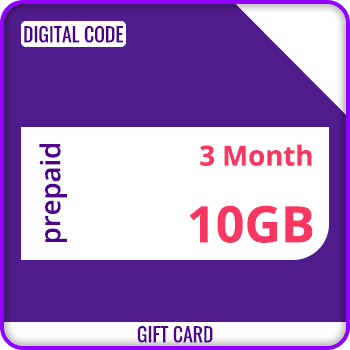 STC Quicknet Gift Card 10GB 3 Months KSA product image