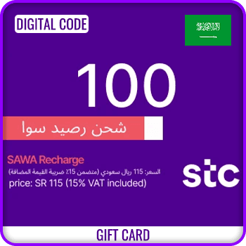 STC Recharge SAWA GV 100 SR 115 SAR KSA product image
