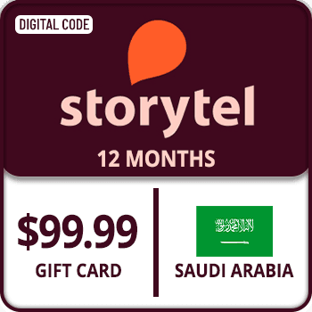 Storytel 12 MONTHLY $99.99 KSA product image