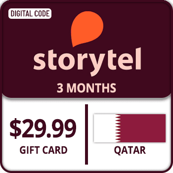 Storytel 3 MONTHLY $29.99 QATAR product image