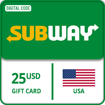 Subway Gift Card $25 USA product image