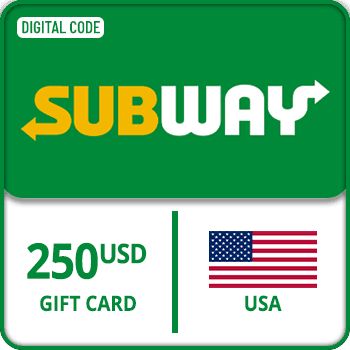 Subway Gift Card $250 USA product image