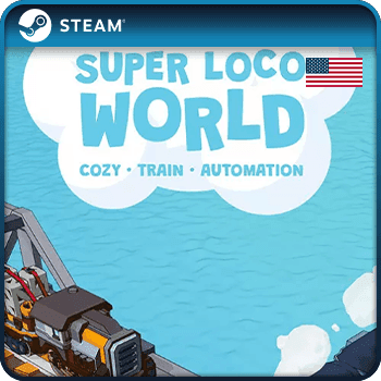 Super Loco World - Cozy Train Automation PC Steam Game Key (North America) product image