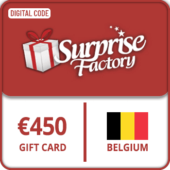 SurpriseFactory Gift Card €450 Belgium product image