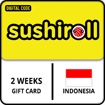 Sushiroll Gift Card 2 WEEK INDONESIA product image