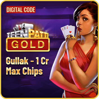 Teen Patti Gold Gullak 1Cr Max Chips Global product image