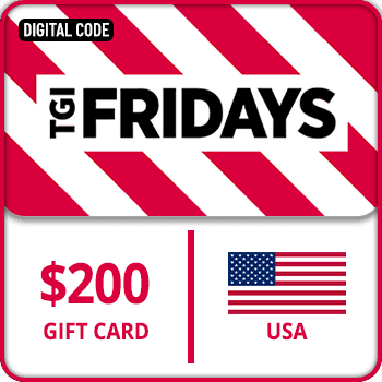 TGI Fridays Gift Card $200 USA product image