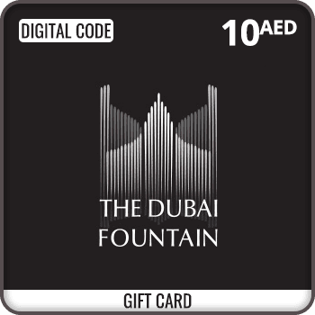 The Dubai Fountain Boardwalk Gift Card 10 AED UAE product image