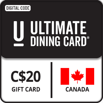 The Ultimate Dining Gift Card C$20 CANADA product image