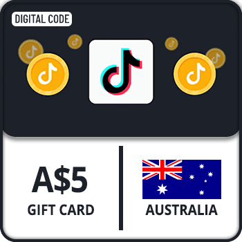 Rewarble TikTok Coin Gift Card 5 AUD Australia product image