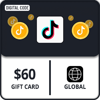 Rewarble TikTok Coin Gift Card $60 Global product image