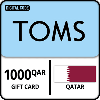 Toms Gift Card 1000 QAR Qatar product image