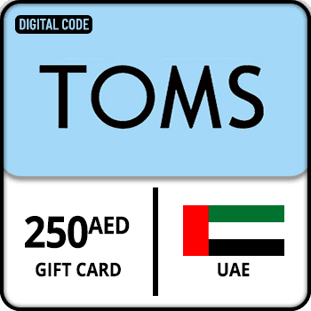 Toms Gift Card 250 AED UAE product image