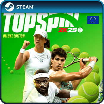 TopSpin 2K25 Deluxe Edition PC STEAM Game Key Europe product image
