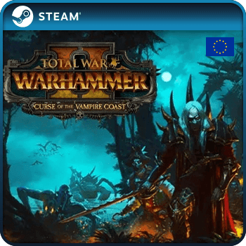Total War Warhammer II 2 PC Curse of the Vampire Coast DLC Europe product image