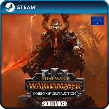 Total War WARHAMMER III Skulltaker Omens of Destruction PC DLC STEAM Game Key Europe product image