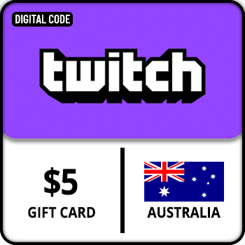 Twitch Gift Card $5 Australia product image
