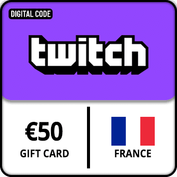 Twitch Gift Card €50 France product image