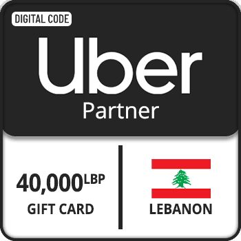 Uber Partner Gift Card 40000 LBP Lebanon product image