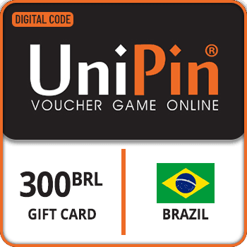 UniPin Voucher Gift Card 300 BRL Brazil product image