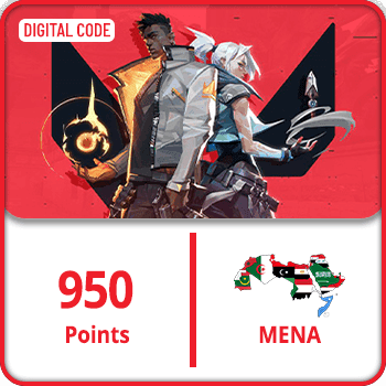 Valorant Gift Card 950 MENA Points product image