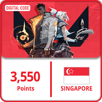 Valorant Gift Card 3550 Points Singapore product image