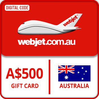 Webjet Gift Card 500 AUD AUSTRALIA product image